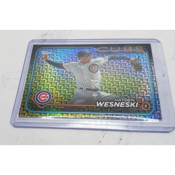 Hayden Wesneski 2024 Topps Series 1 #337 Easter Holiday Foil SP Cubs - Picture 3 of 4